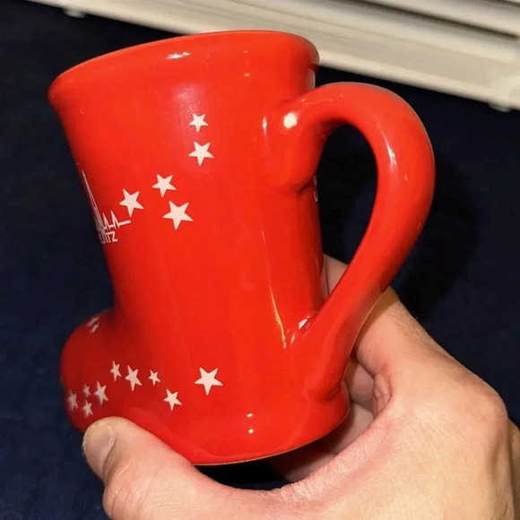 Christkindlmarkt Rathausplatz Christmas Santa Claus Red Boot Cup Mug by Grein - Picture 9 of 13